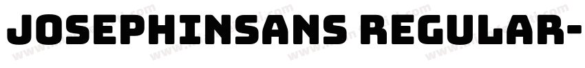 josephinsans regular字体转换